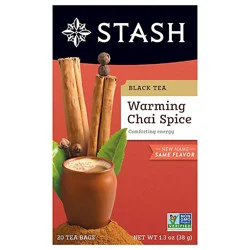 Stash Black Tea Chai Spice - 20 Count