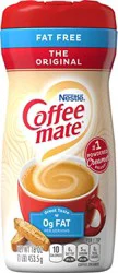Coffee Mate Original Fat Free Powdered Coffee Creamer - 16 Oz