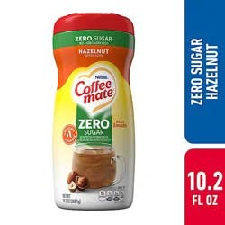 Coffee Mate Hazelnut Sugar Free Powder Coffee Creamer - 10.2 Oz