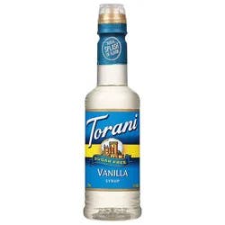 Torani Flavoring Syrup Sugar Free Vanilla - 12.7 Fl. Oz.
