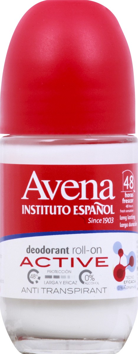 slide 1 of 7, Avena Deodorant 75 ml, 75 ml