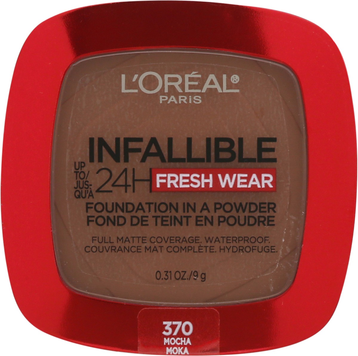 slide 1 of 9, L'Oréal L'Oreal Paris Foundation Powder - Mocha, 0.31 oz