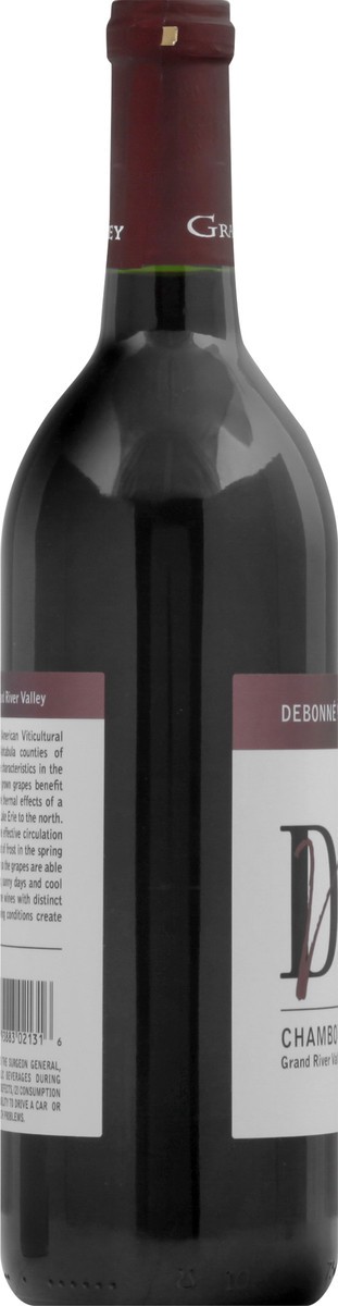 slide 4 of 9, Debonne Vineyards Chambourcin 750 ml, 750 ml