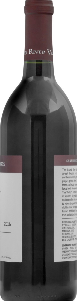 slide 8 of 9, Debonne Vineyards Chambourcin 750 ml, 750 ml