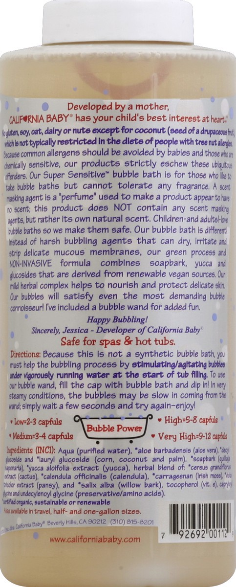 slide 3 of 3, California Baby Bubble Bath 13 oz, 13 oz