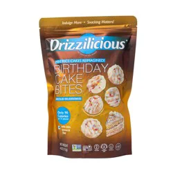 Drizzilicious Birthday Cake Bites - 4 oz