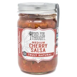 Food For Thought Cherry Salsa Medium, 13 oz