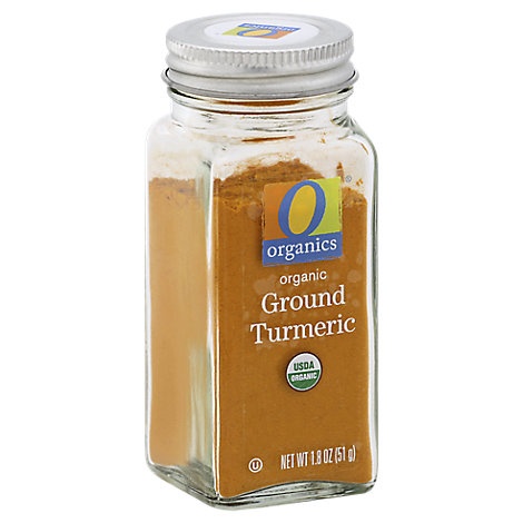 slide 1 of 1, O Organics Organic Ground Turmeric, 1.8 oz