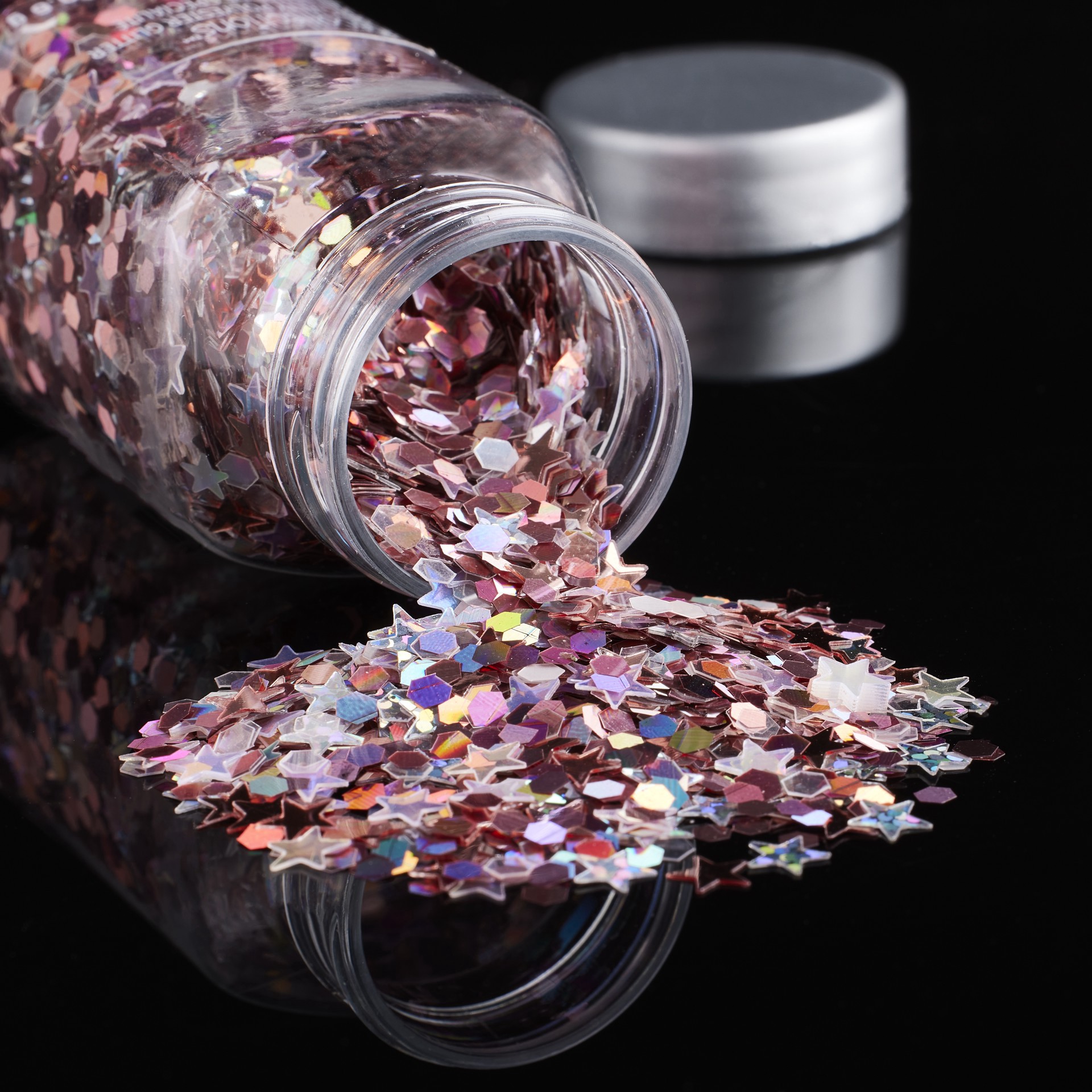 slide 2 of 5, Rose Stars Specialty Polyester Glitter By Recollections, 0.73oz., 0.73 oz