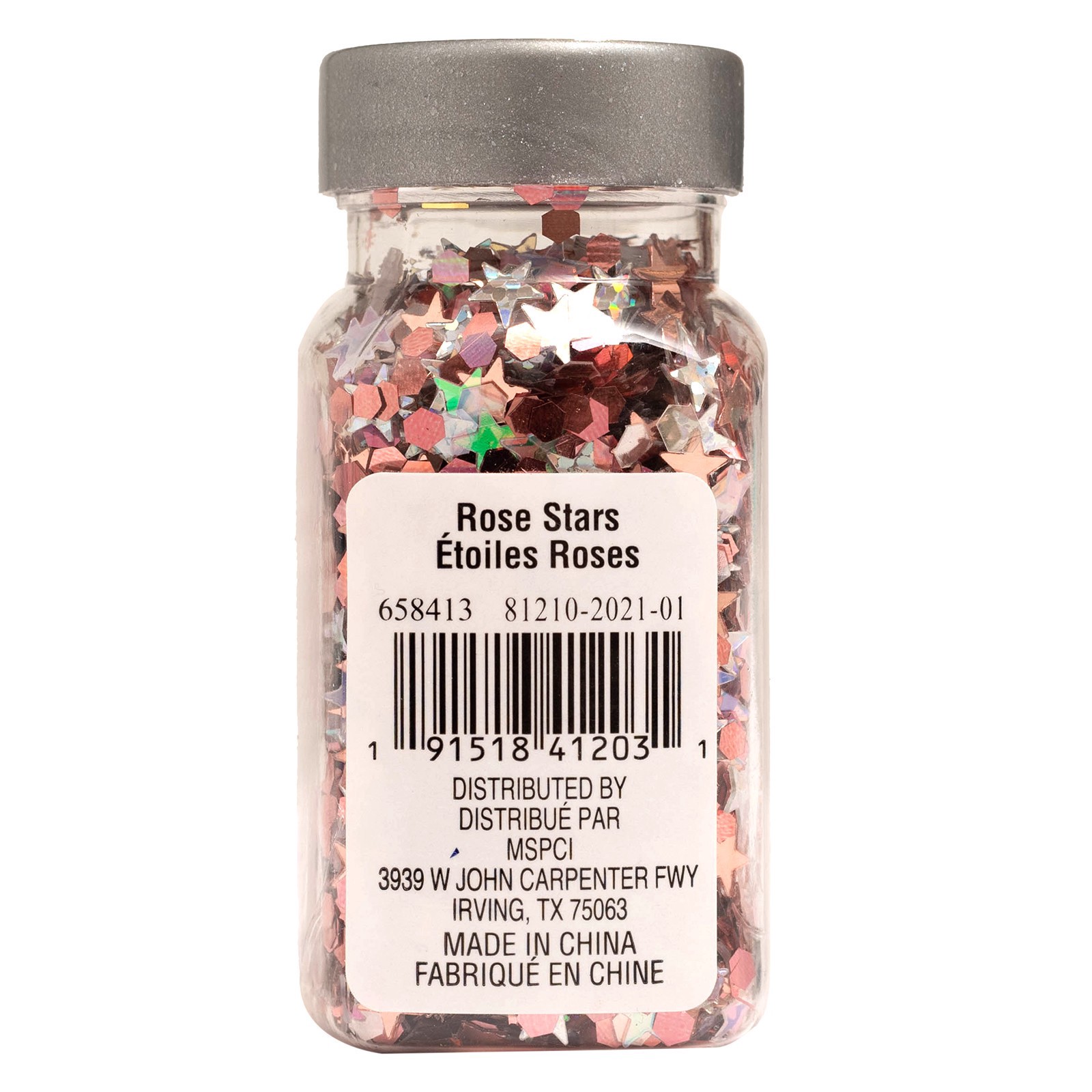 slide 4 of 5, Rose Stars Specialty Polyester Glitter By Recollections, 0.73oz., 0.73 oz