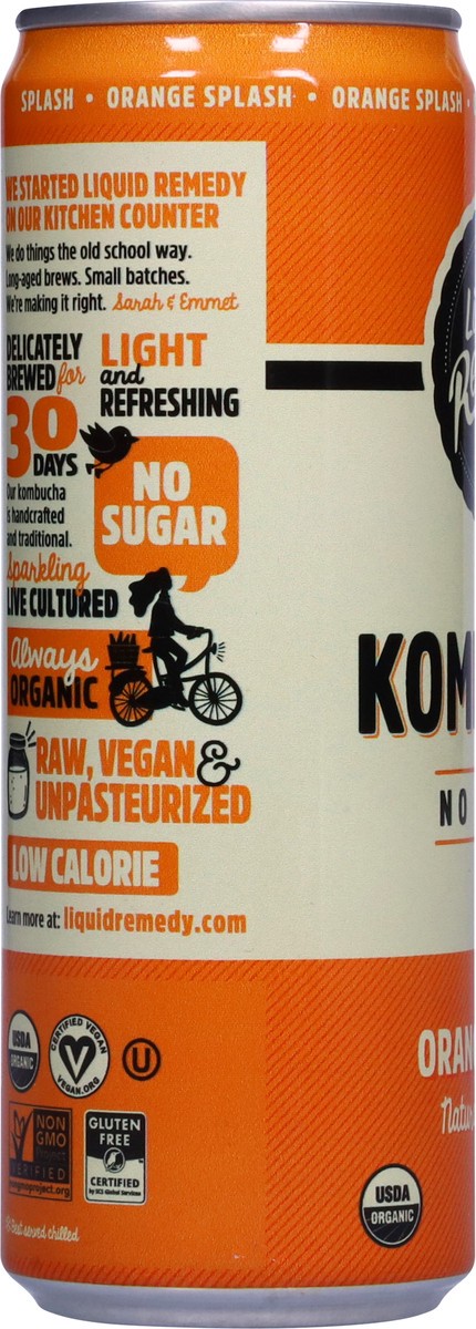 slide 11 of 14, Remedy Kombucha Orange Splash, 12 fl oz
