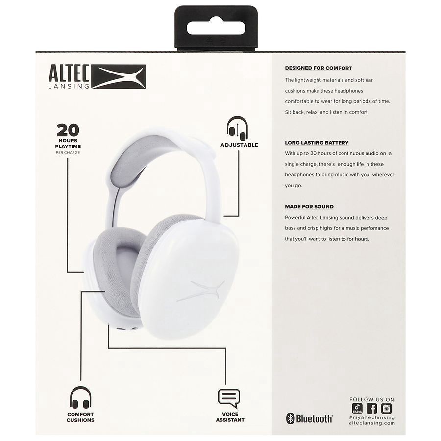 slide 2 of 2, Altec Lansing Boost Wireless Over-Ear Headphones - 1 ea, 1 ct