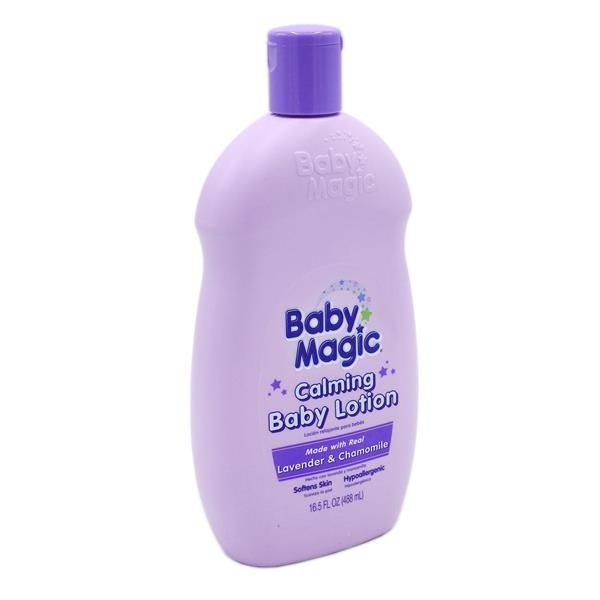 slide 1 of 1, Baby Magic Calming Lavender and Chamomile Baby Lotion, 16.5 oz