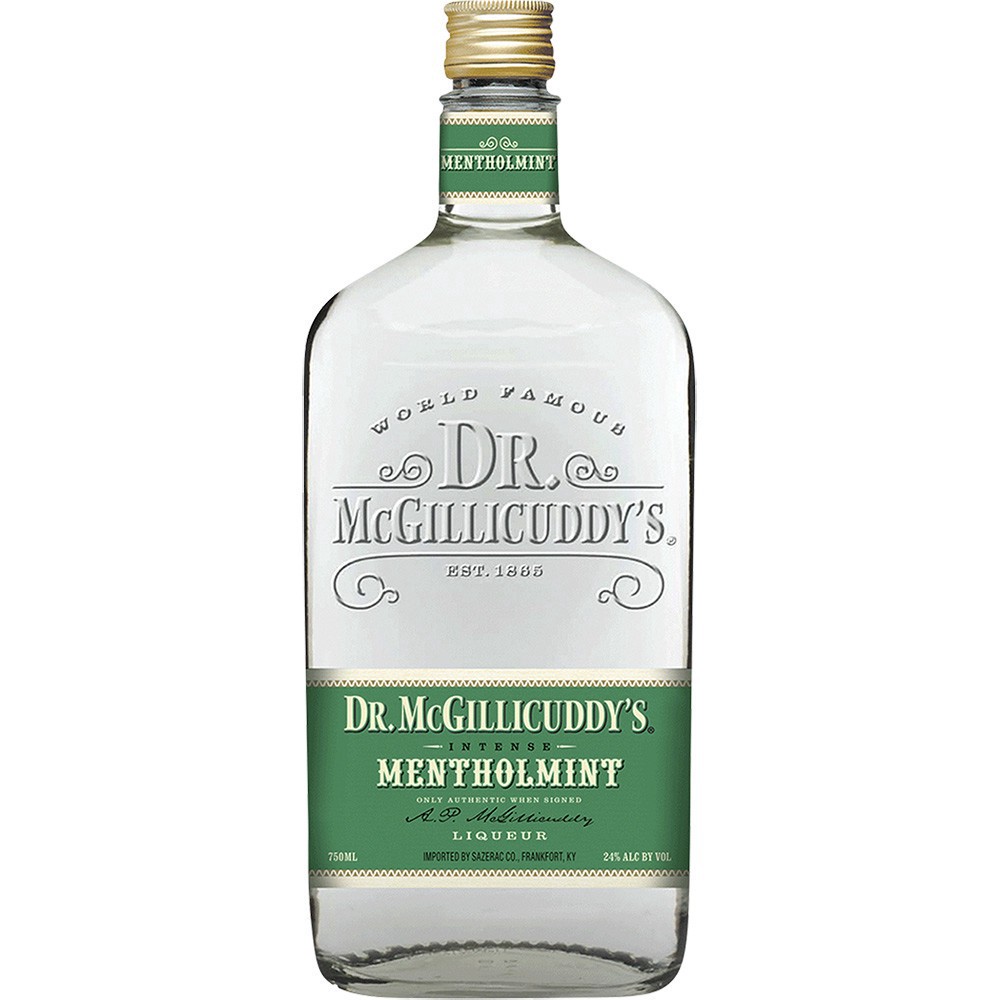 slide 1 of 1, Dr. McGillicuddy's Mentholmint Liqueur 10 Pack 50ml 48 Proof, 50 ml