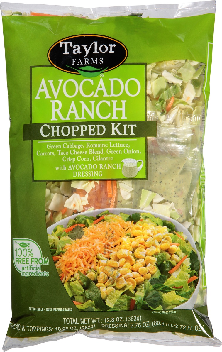 slide 9 of 11, Taylor Farms Avocado Ranch Chopped Kit, 12.8 oz