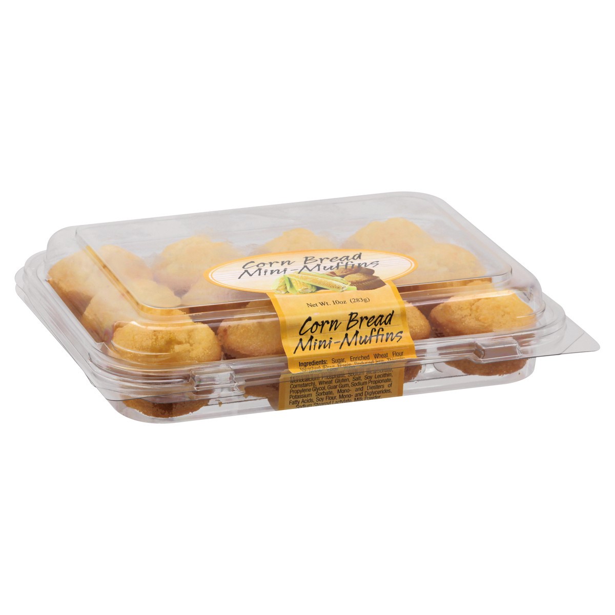 slide 6 of 9, Olson's Baking Co. Corn Bread Mini-Muffins, 10 oz