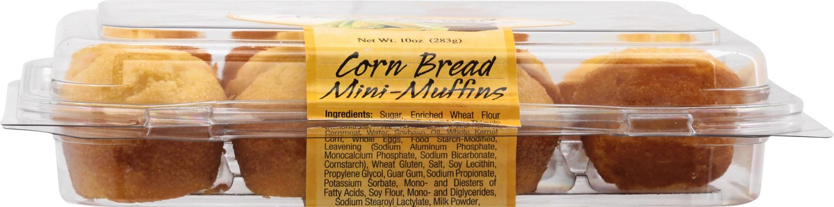 slide 3 of 9, Olson's Baking Co. Corn Bread Mini-Muffins, 10 oz