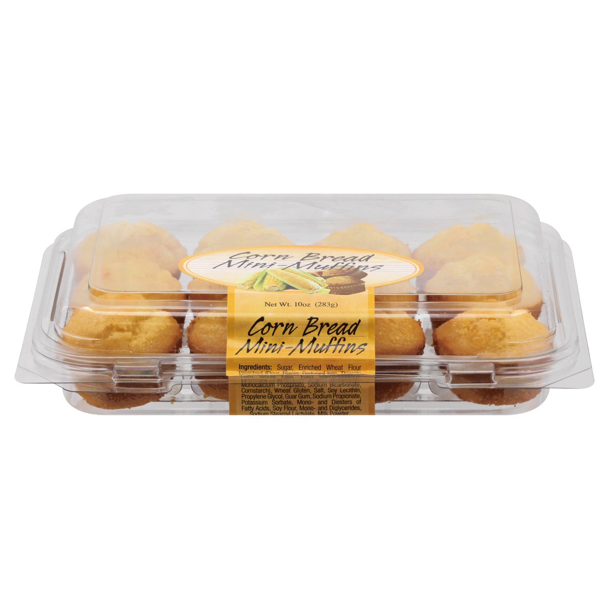 slide 1 of 9, Olson's Baking Co. Corn Bread Mini-Muffins, 10 oz