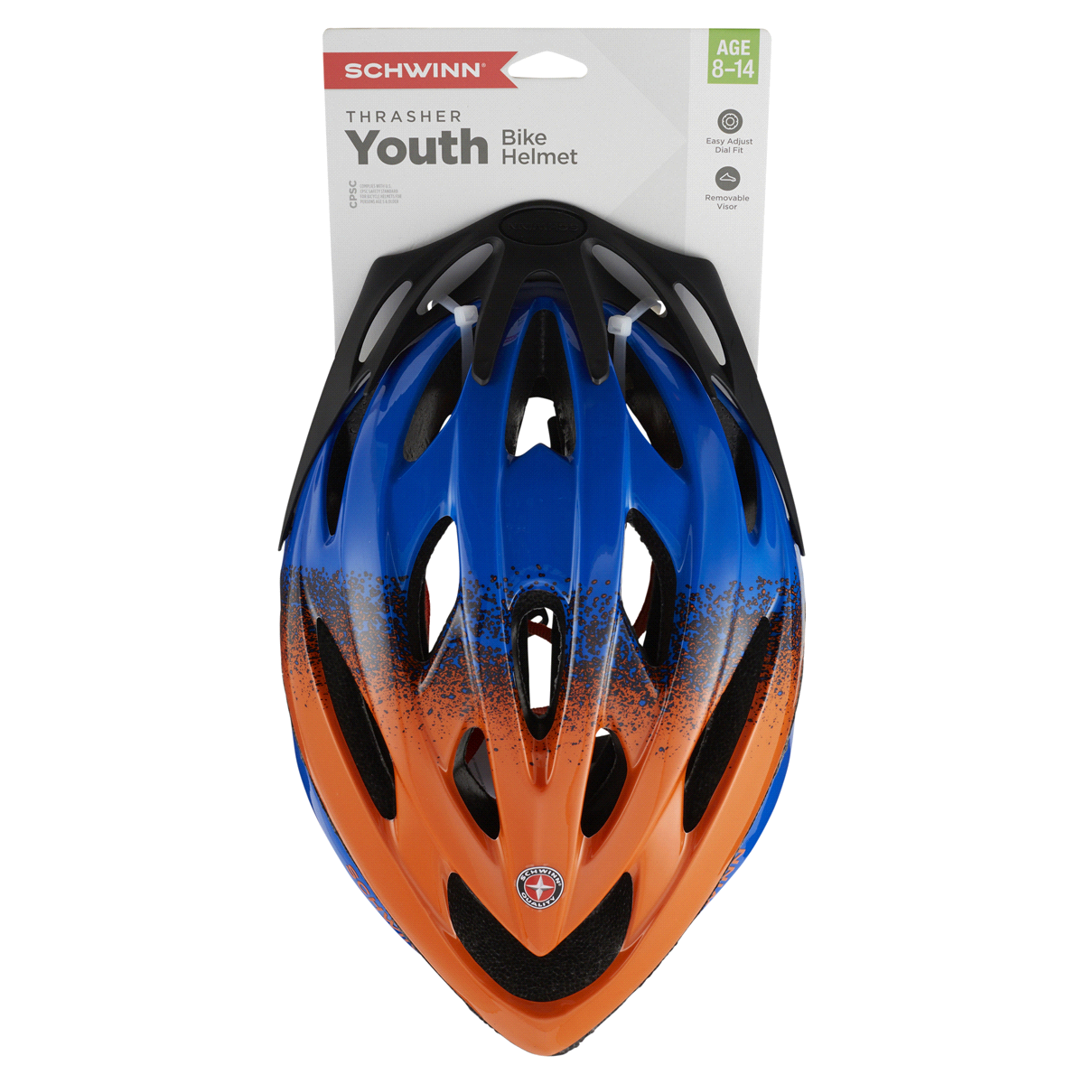 slide 1 of 5, Schwinn Thrasher Youth Helmet, 1 ct