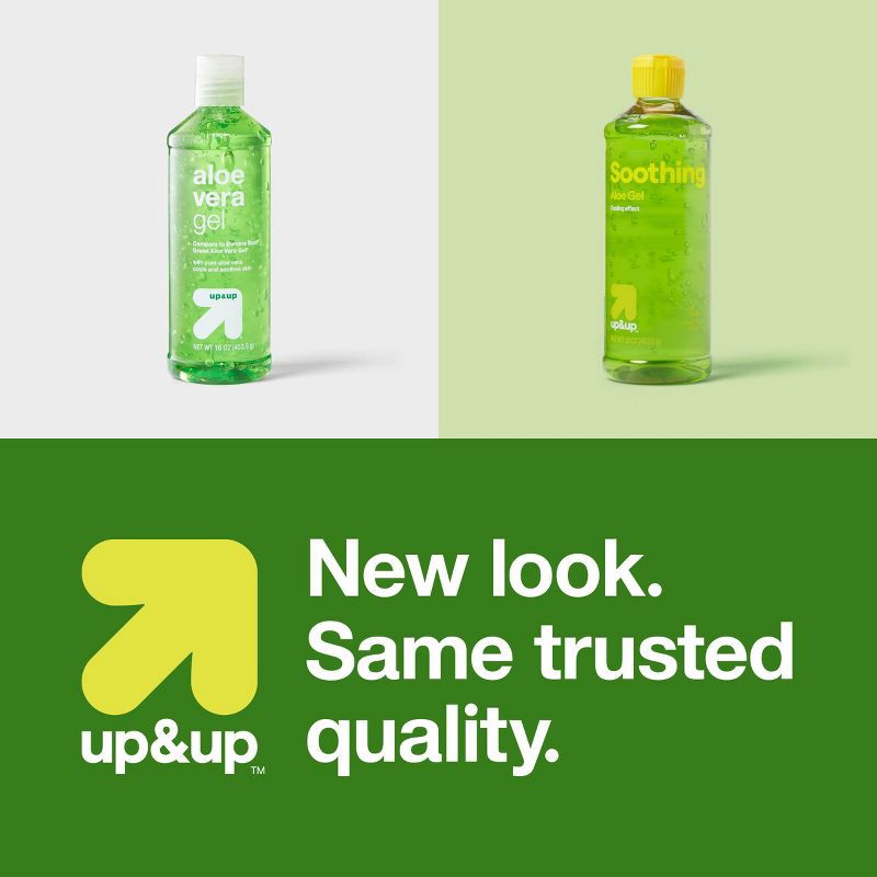 slide 4 of 5, Green Aloe Vera Gel -16oz - up&up™, 16 oz