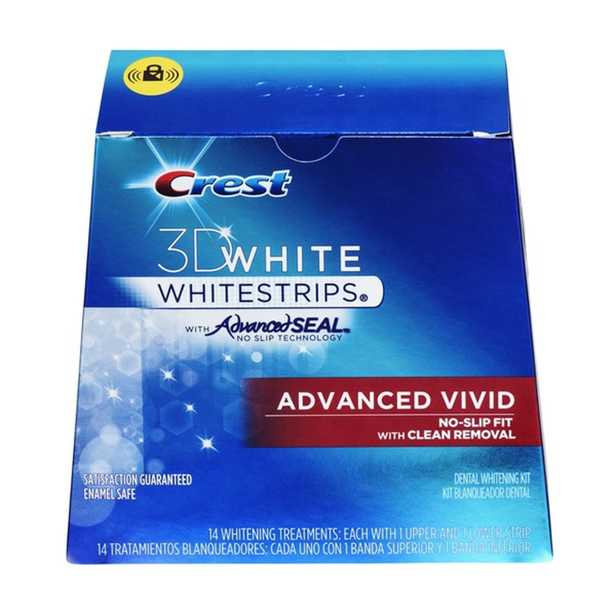 slide 1 of 1, Crest 3D White Whitestrips Advanced Vivid - 14 Ct, 14 ct