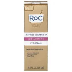 RoC Retinol Correxion Line Smoothing Anti-Aging Wrinkle Eye Cream for Dark Circles & Puffy Eyes - 0.5 fl oz