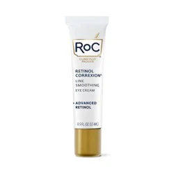 RoC Retinol Correxion Line Smoothing Anti-Aging Wrinkle Eye Cream for Dark Circles & Puffy Eyes - 0.5 fl oz