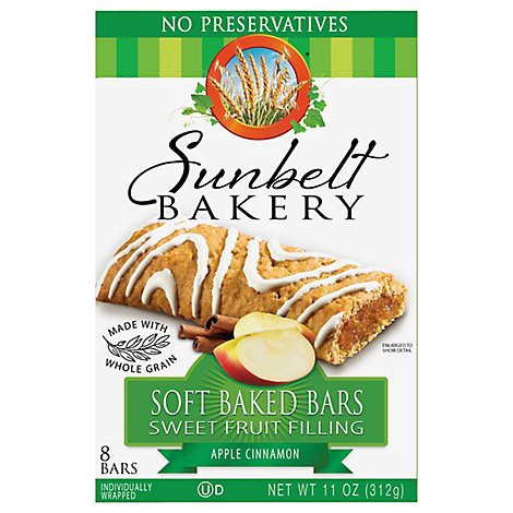 slide 1 of 1, Sunbelt Apple Cereal Bars - 10.5 Oz, 10.5 oz