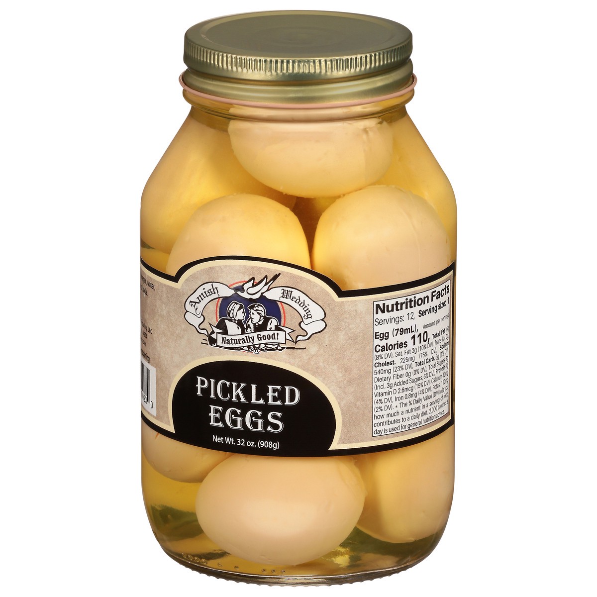 slide 5 of 9, Amish Wedding Pickled Eggs 32 oz, 32 oz