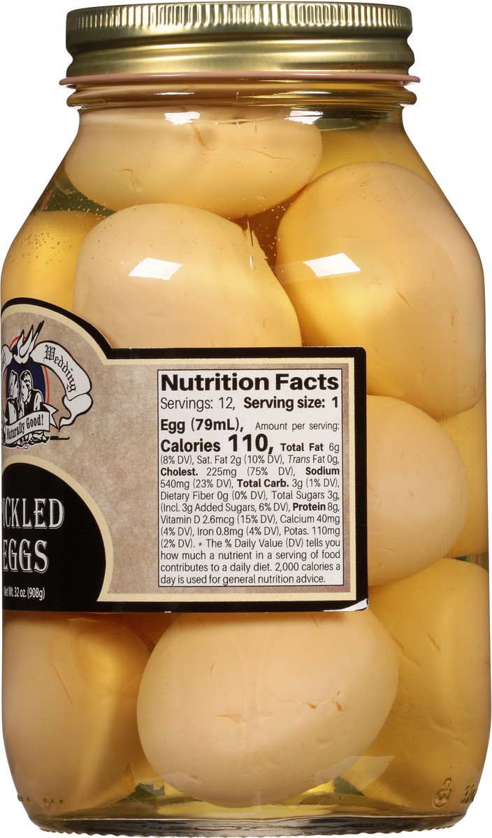 slide 9 of 9, Amish Wedding Pickled Eggs 32 oz, 32 oz