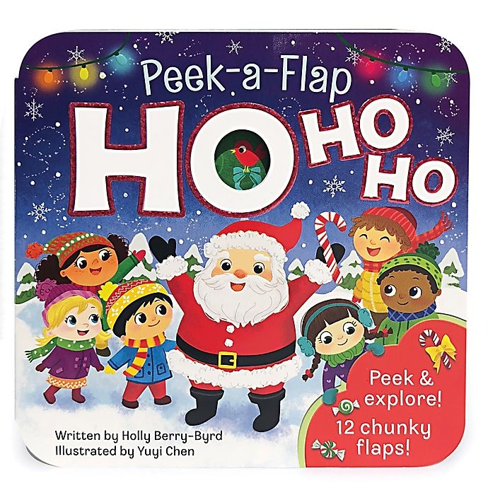 slide 1 of 2, Cottage Door Press Peek-a-Flap Ho Ho Ho'' Board Book'', 1 ct