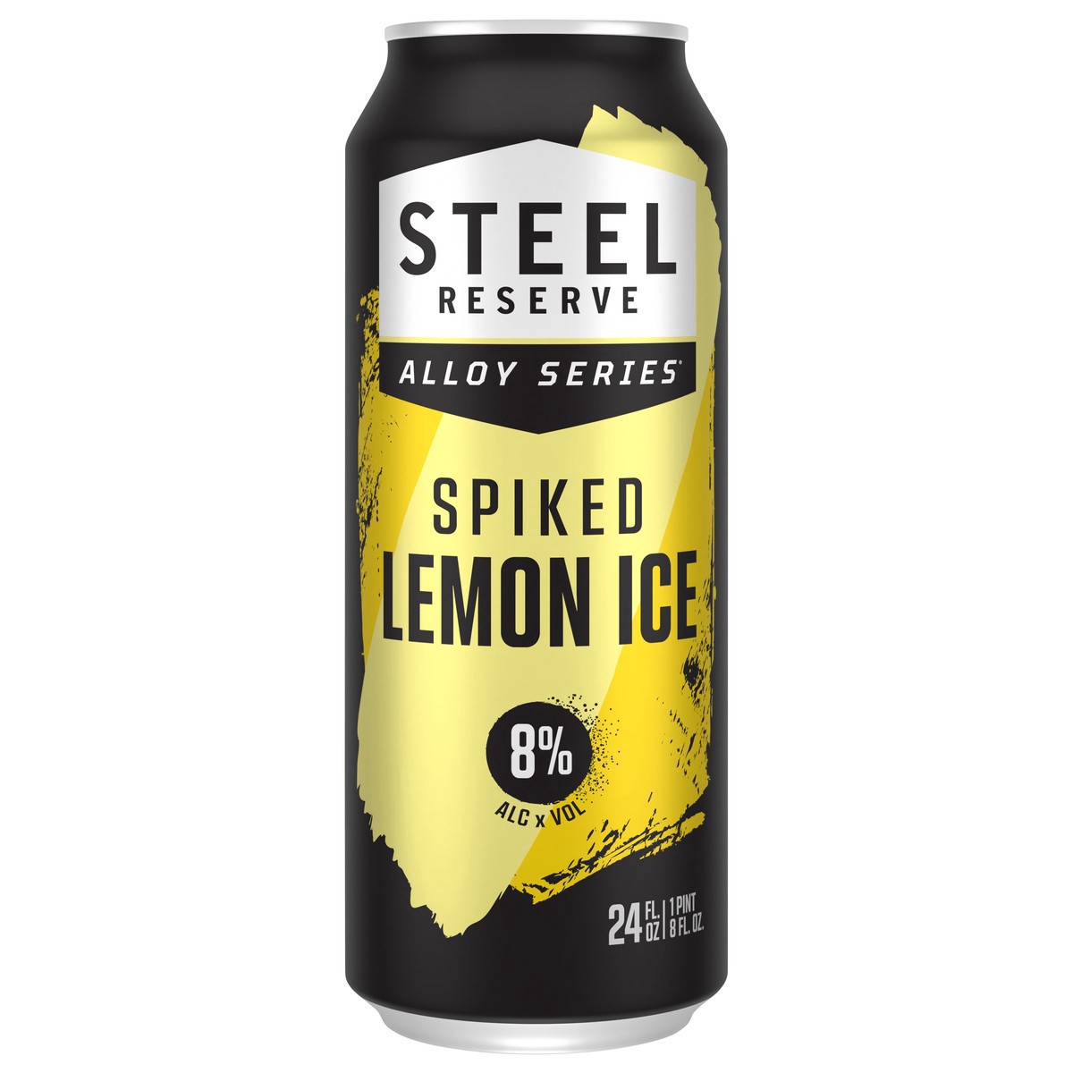 slide 11 of 12, Steel Reserve High Gravity Lemon Ice Single, 24 fl oz