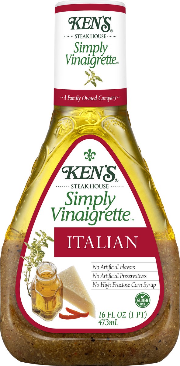 slide 6 of 9, Ken's Steak House Italian Simply Vinaigrette , 16 fl oz