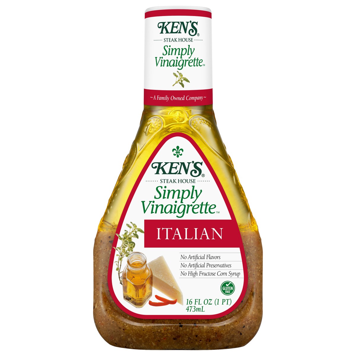 slide 1 of 9, Ken's Steak House Italian Simply Vinaigrette , 16 fl oz