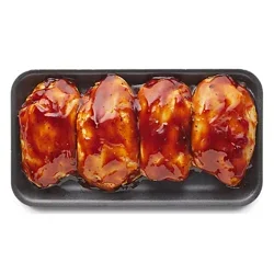 Chicken Thighs Boneless Teriyaki Orange Marinade Up To 10% Solution - lb