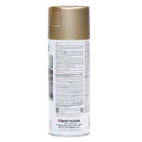 slide 7 of 9, Rust-Oleum Stops Rust Protective Metallic Finish Spray Paint - 286524, Vintage Gold, 11 oz