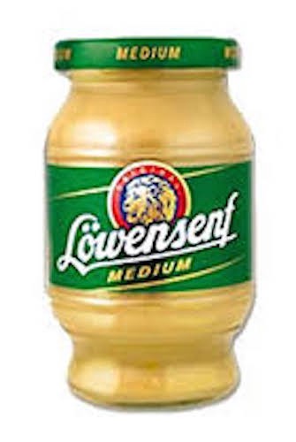 slide 1 of 1, Lowensenf Medium Hot Mustard, 1 ct