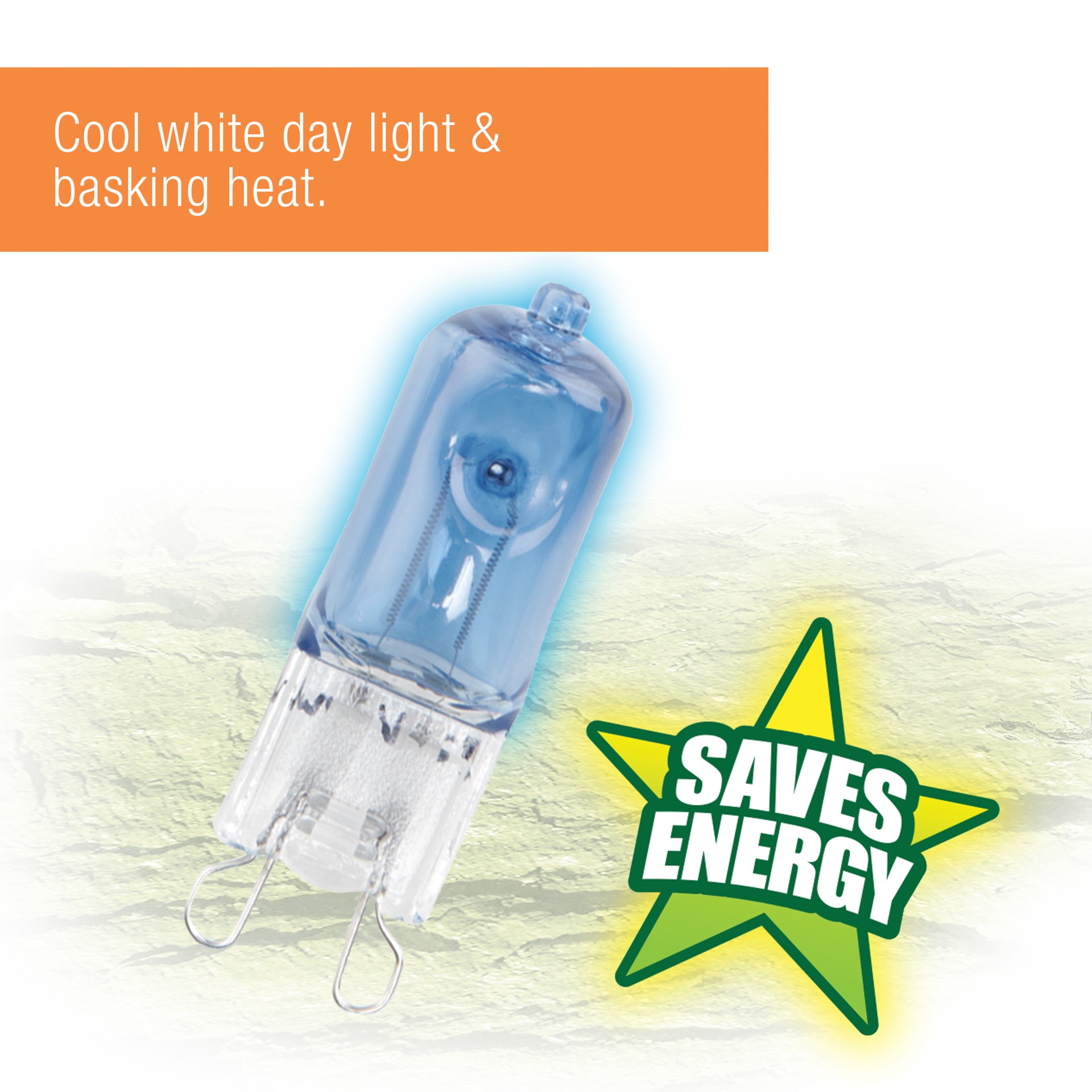 slide 5 of 10, Zilla Light & Heat Mini Halogen Bulbs Day Blue 50 Watts, 1 ct