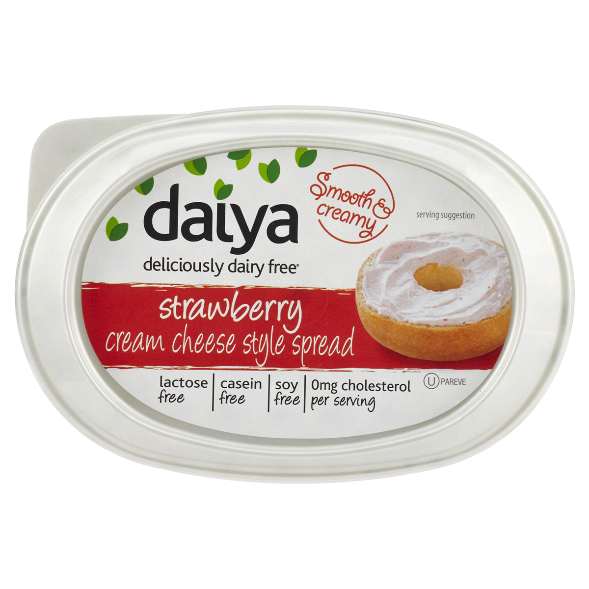 slide 4 of 4, Daiya Strawberry Cream Cheese Style Spread, 8 oz