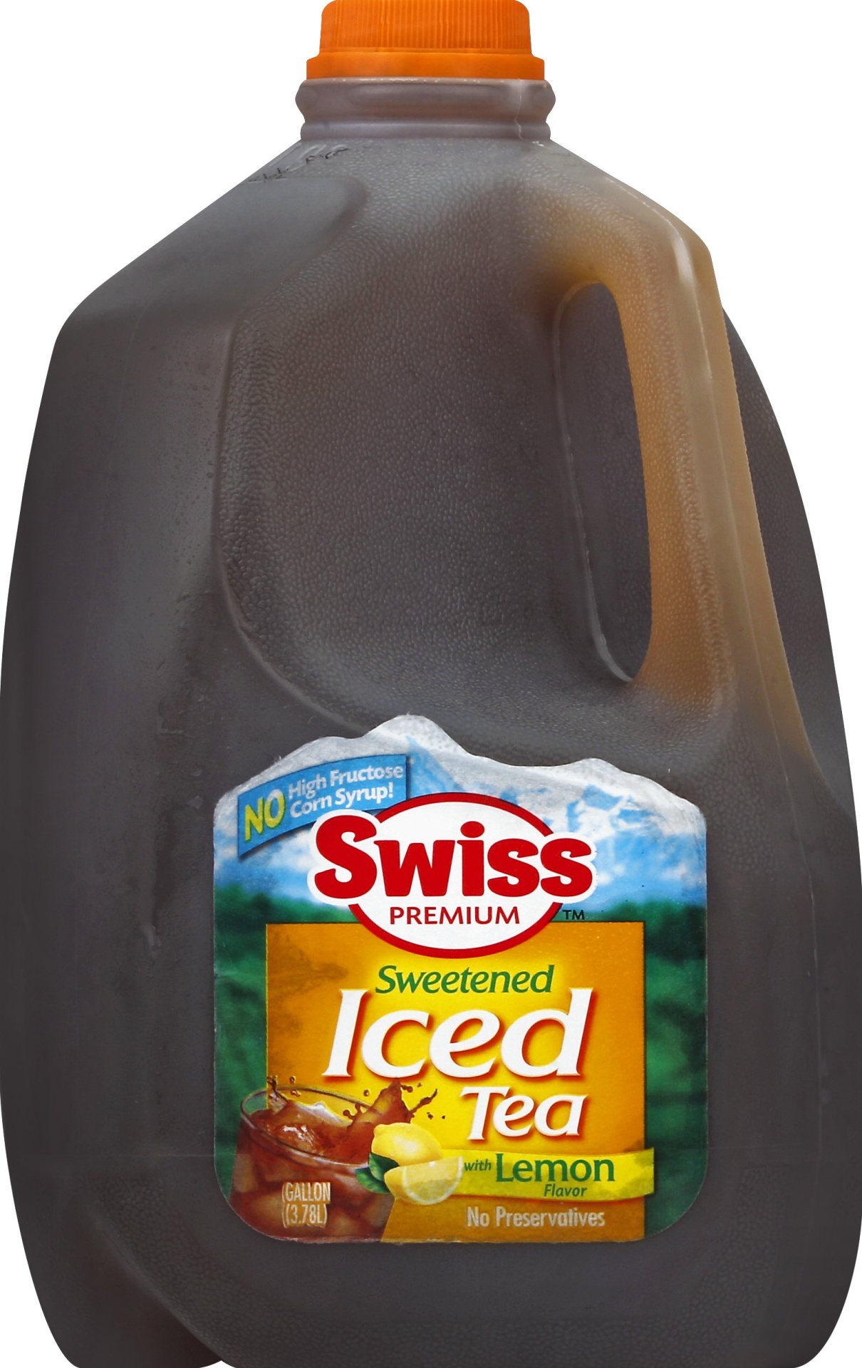 slide 1 of 1, Swiss Premium Sweetened Iced Tea with Lemon Flavor, 1 gal