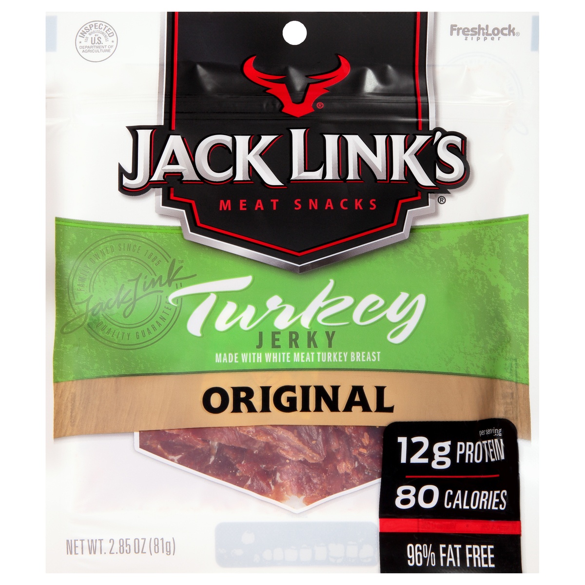 slide 1 of 2, Jack Link's Turkey Jerky, 2.85 oz