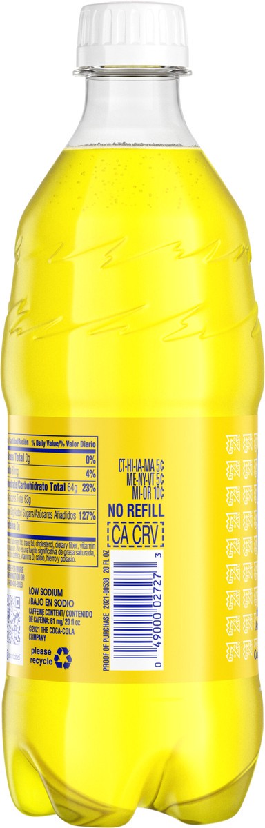 slide 2 of 7, Inca Kola Bottle, 20 fl oz, 20 fl oz