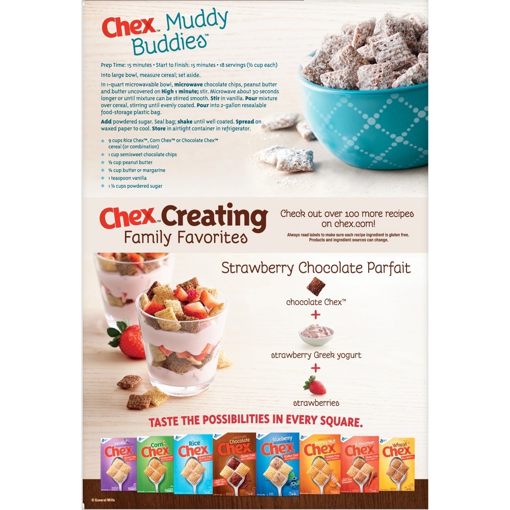 slide 4 of 4, Chex Gluten-Free Chocolate Breakfast Cereal - General Mills, 14.25 oz