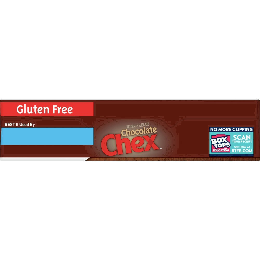 slide 104 of 122, Chex Chocolate Chex Cereal, Gluten Free Breakfast Cereal, Made with Whole Grain, 12.8 oz, 14.25 oz