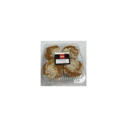 Cub Strawberry White Chocolate Muffins, 4 Count, 1 Each