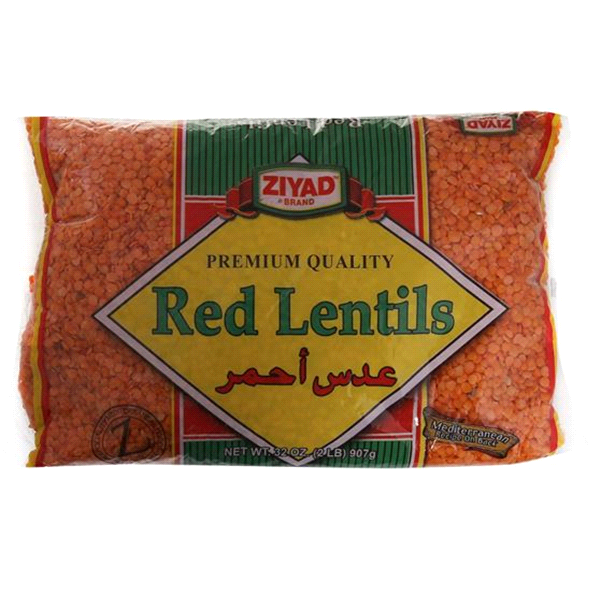slide 1 of 1, Ziyad Red Lentils, 32 oz