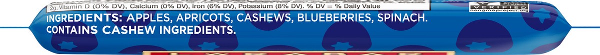 slide 2 of 13, LÄRABAR Blueberry Spinach Cashew Food Bar 1.24 oz, 1.24 oz