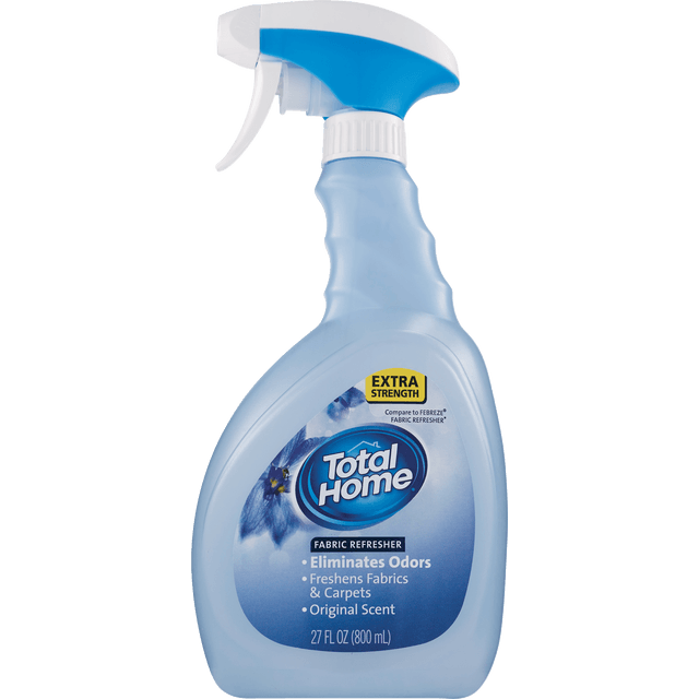 slide 1 of 1, TOTAL HOME Cvs Breezy Extra Strength Fabric Refresher, Original Scent, 33.8 oz