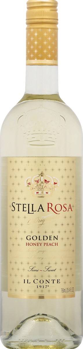 slide 4 of 10, Stella Rosa Golden Honey Peach Semi-Sweet White Wine 750mL, 750 ml