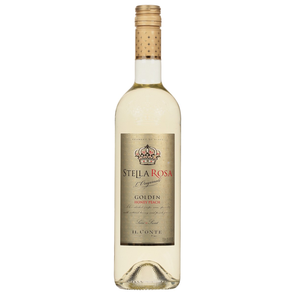 slide 1 of 10, Stella Rosa Golden Honey Peach Semi-Sweet White Wine 750mL, 25.4 fl oz